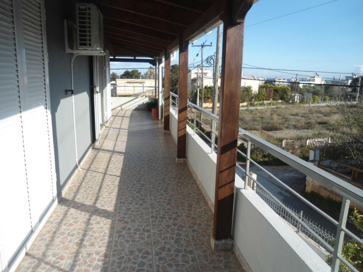 Sunny Apartment 15 Min From Airport And Sea Artemida  Dış mekan fotoğraf